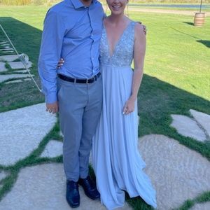 Jenny Yoo bridesmaid dress Whisper blue